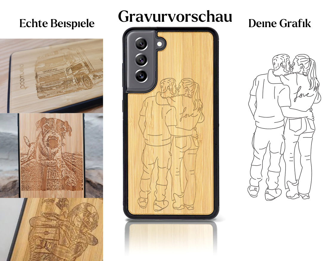 INDIVIDUEL Anja Kälin Kälin Samsung Galaxy S21 FE 5G plastique bambou