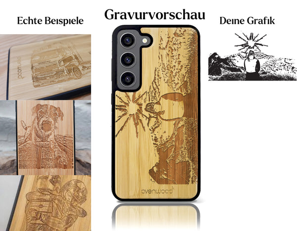 INDIVIDUEL Samsung Galaxy S23 bambou plastique