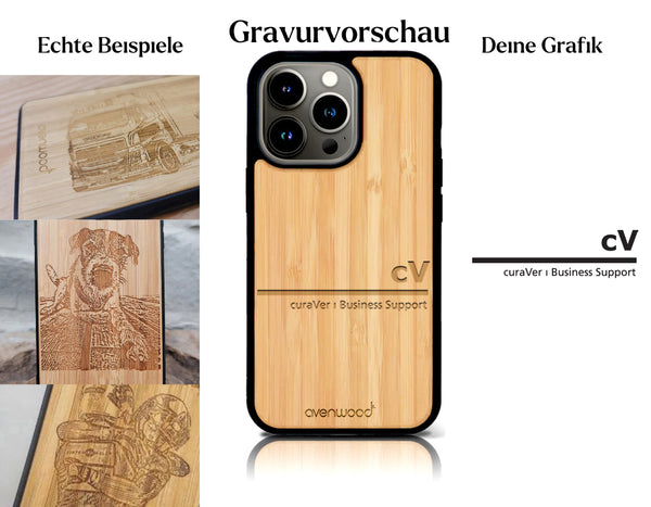 INDIVIDUEL iPhone 15 Pro Max bambou plastique