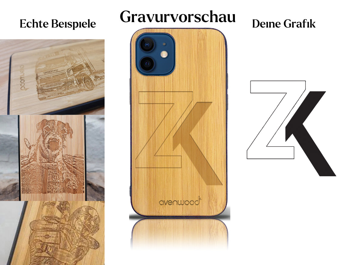 INDIVIDUEL iPhone 12 mini bambou plastique