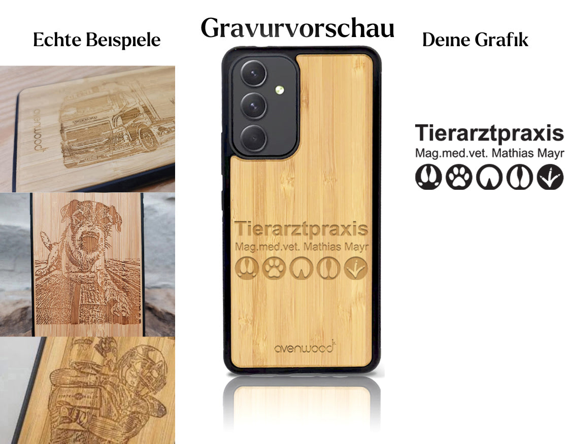 INDIVIDUEL Samsung Galaxy A54 bambou plastique