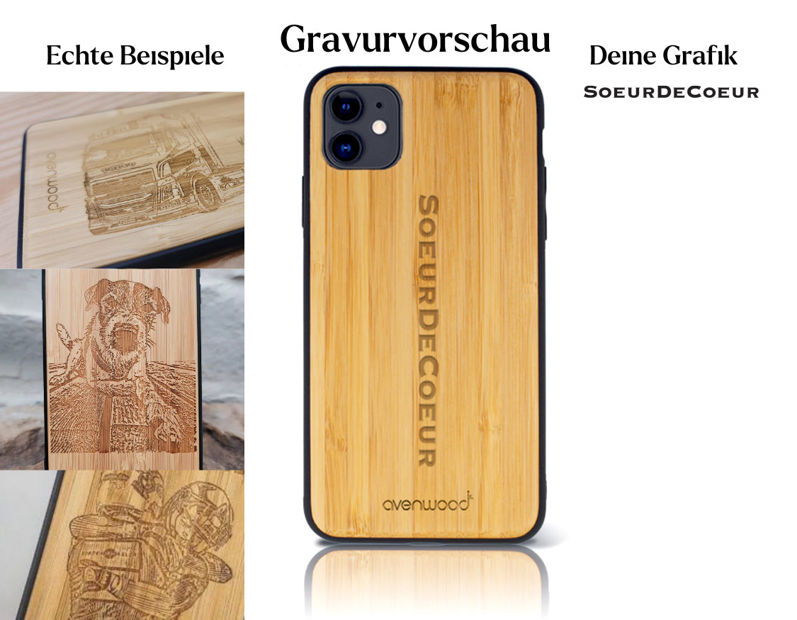 INDIVIDUEL iPhone 11 bambou plastique