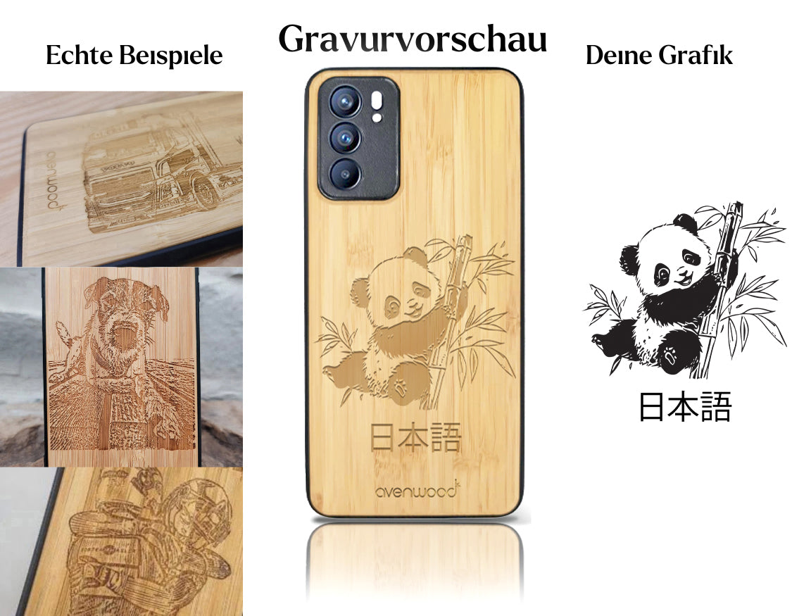 INDIVIDUELL Reno6 5GBambus-Kunststoff