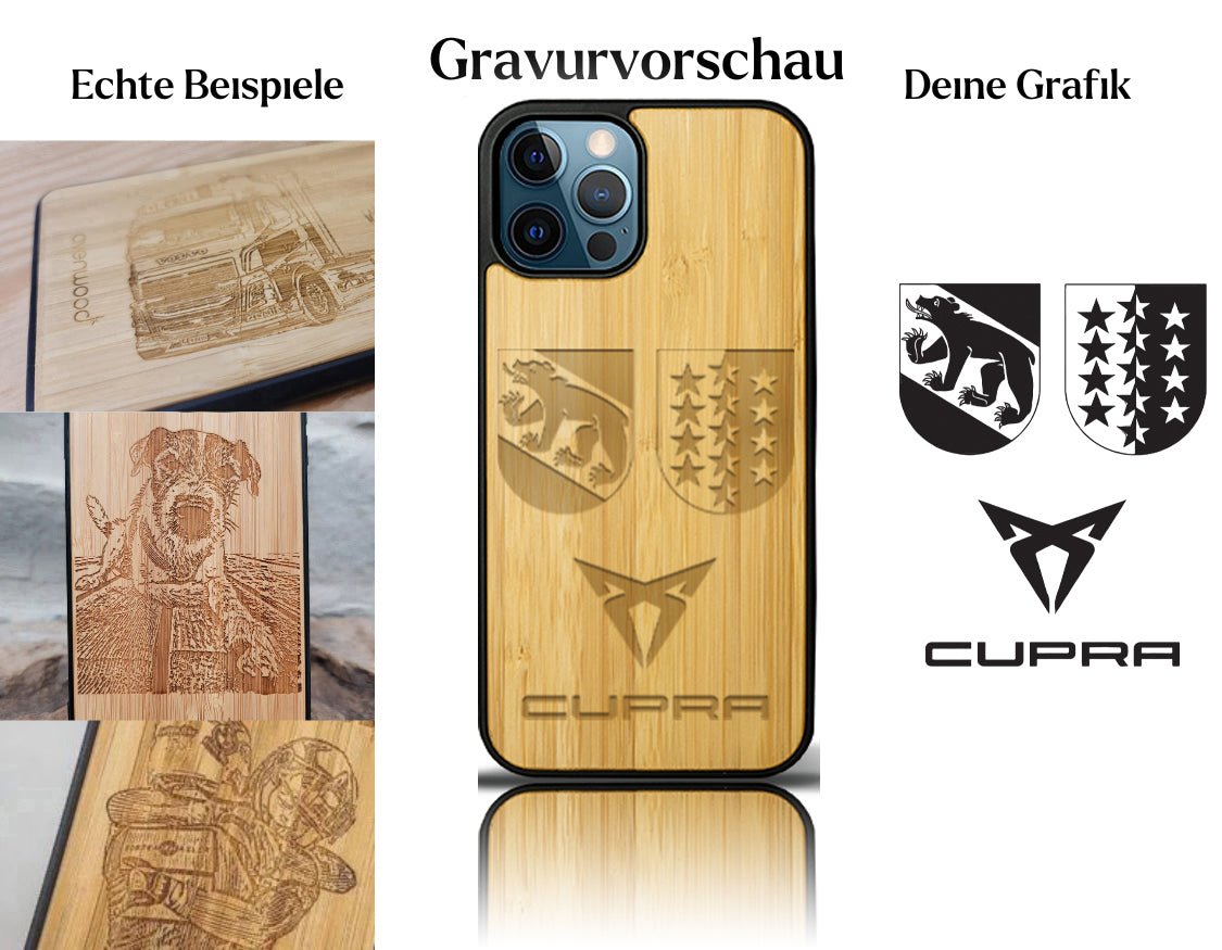 INDIVIDUEL iPhone 12 Pro bambou plastique