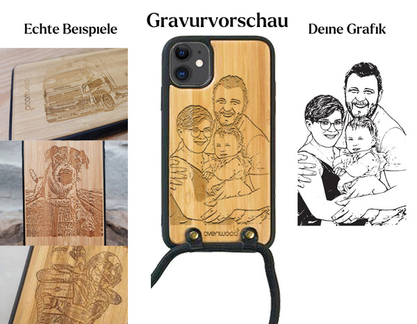 INDIVIDUELL iPhone 11 Hülle zum Umhängen
