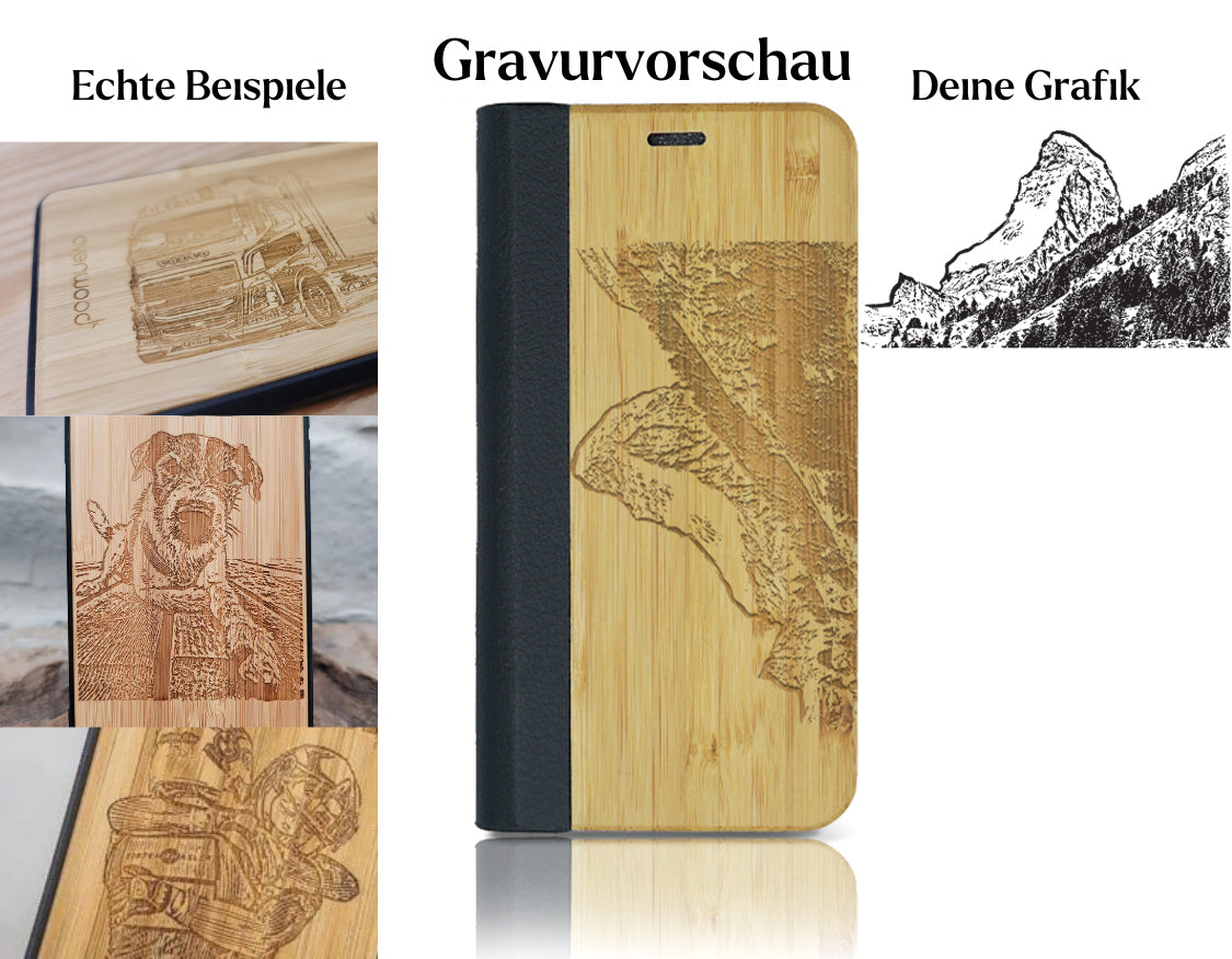 INDIVIDUELL iPhone 15 Pro Flipcase