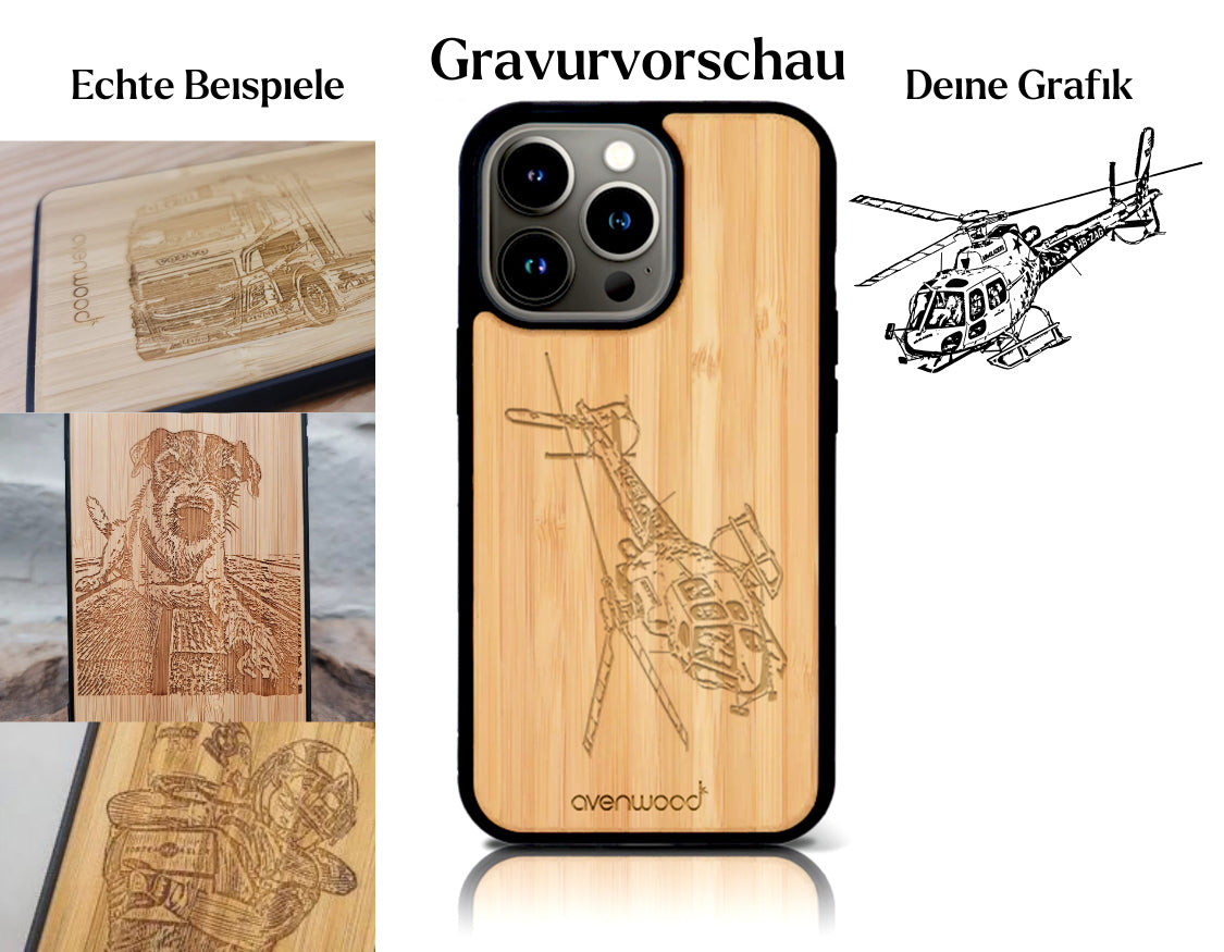 INDIVIDUEL iPhone 14 Pro bambou plastique