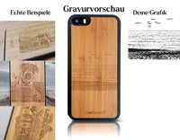 Thumbnail for INDIVIDUELL iPhone 5 / SE Bambus-Kunststoff