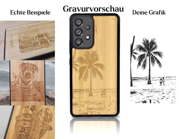 INDIVIDUEL Samsung Galaxy A53 bambou plastique