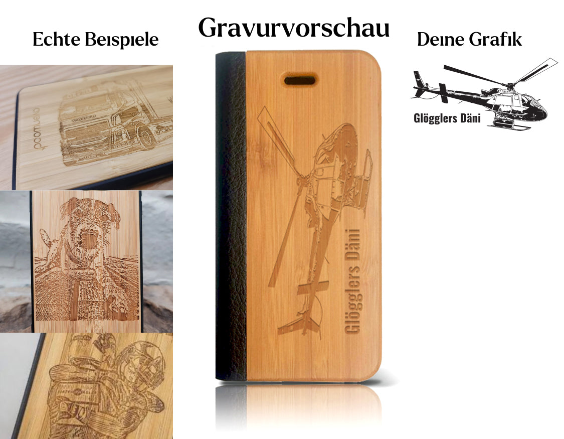 Étui à rabat INDIVIDUEL iPhone SE 2ème génération