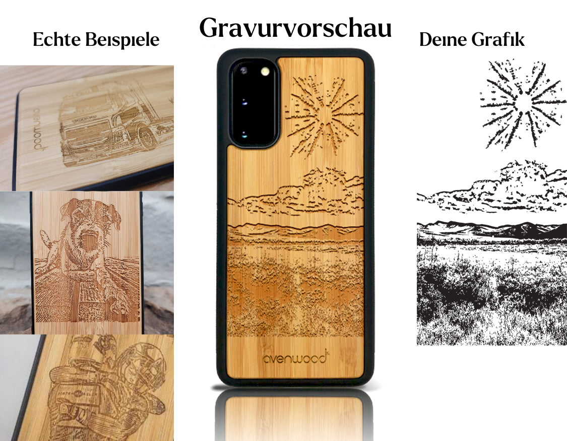 INDIVIDUEL Samsung Galaxy S20 FE bambou plastique