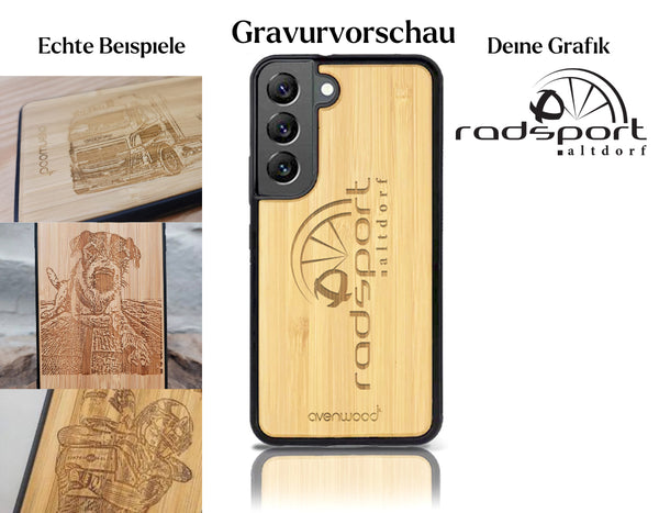 INDIVIDUELL Samsung Galaxy S22 Bambus-Kunststoff