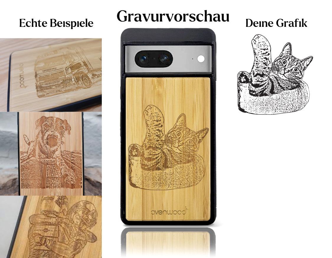 INDIVIDUEL Pixel 7Bambou en plastique