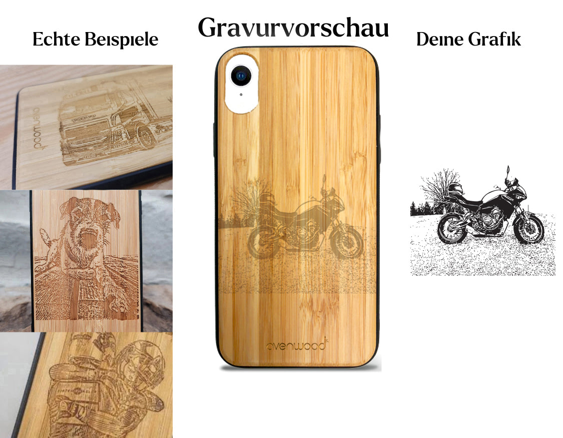 Plastique bambou iPhone XR INDIVIDUEL