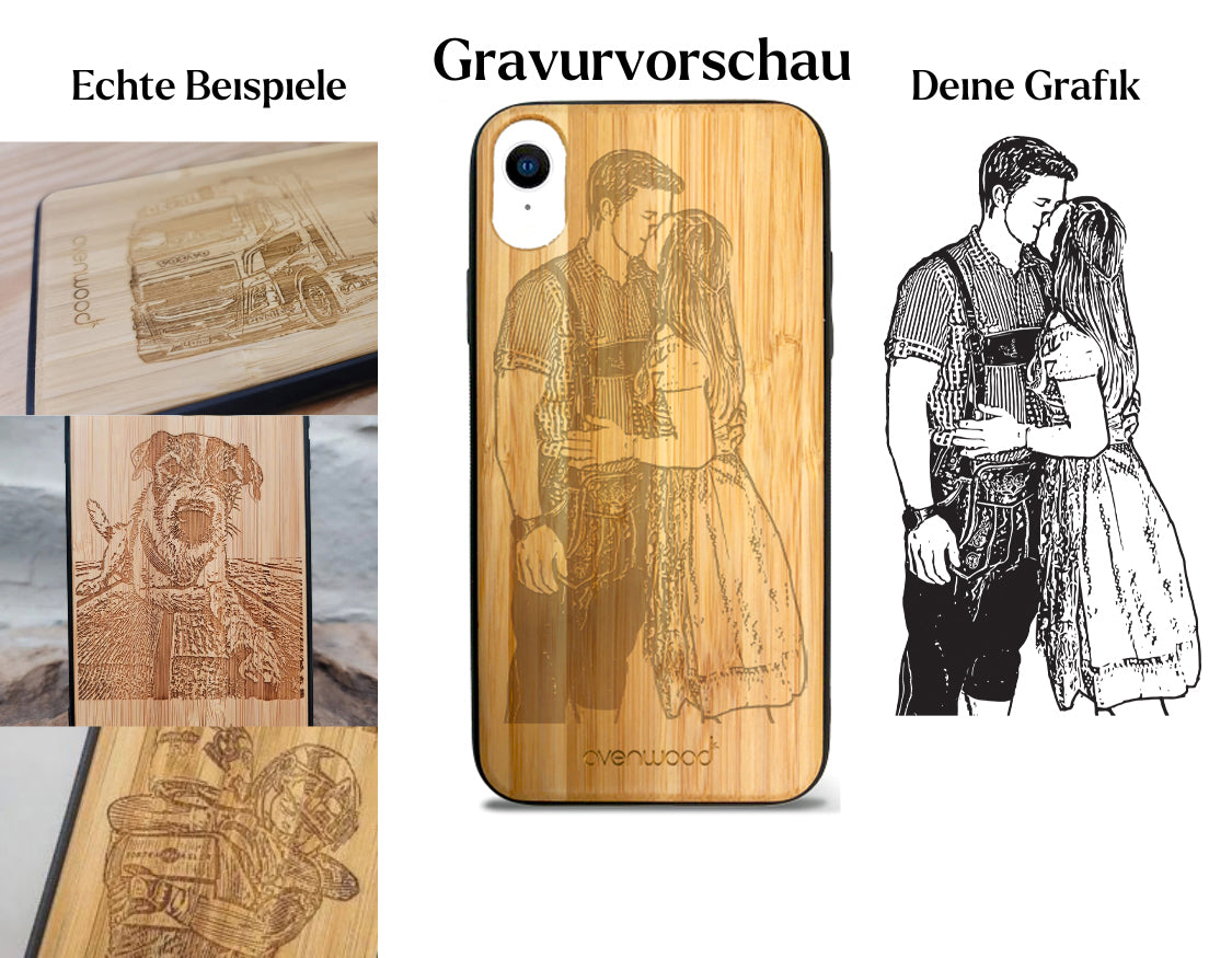 Plastique bambou iPhone XR INDIVIDUEL