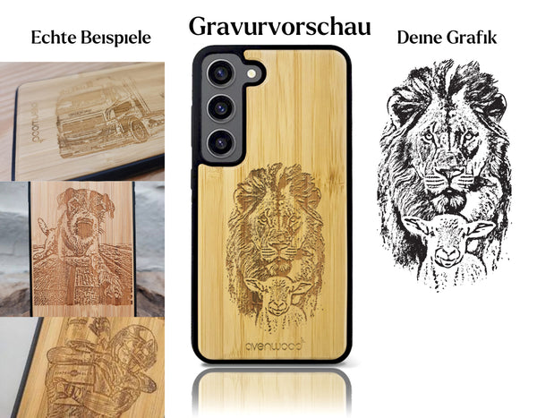 INDIVIDUEL Florian Fuchs Samsung Galaxy S23 Plus plastique bambou