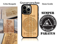 Thumbnail for INDIVIDUEL Jerry Maggio iPhone 13 Pro Max bambou plastique