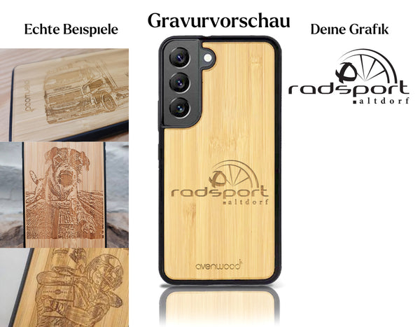 INDIVIDUEL Samsung Galaxy S22 bambou plastique