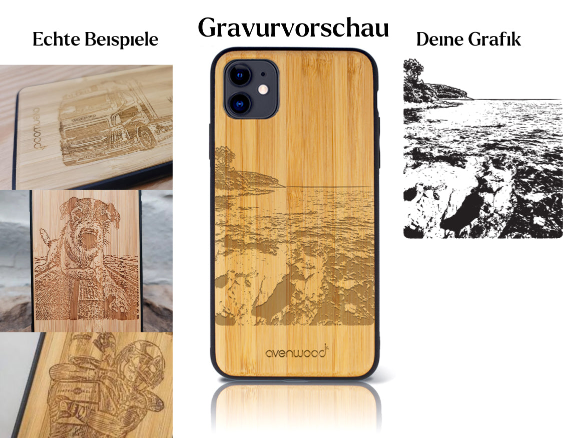 INDIVIDUEL iPhone 11 bambou plastique