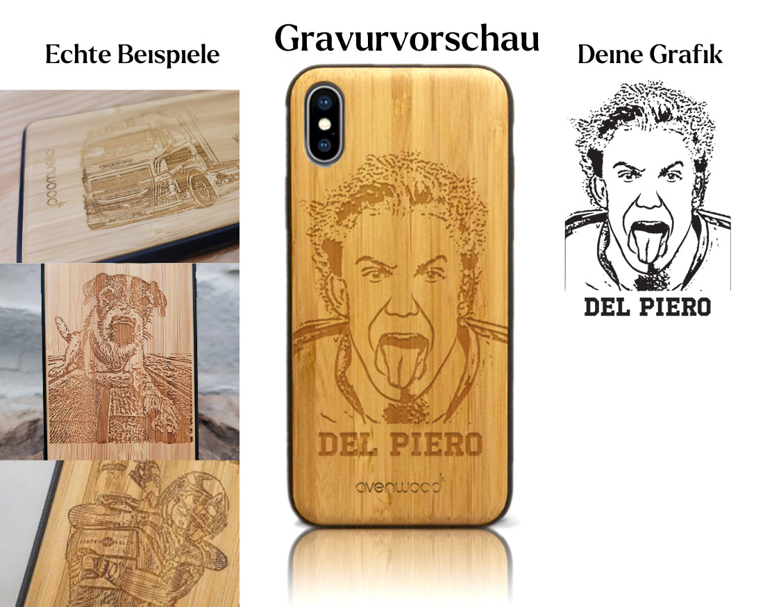 INDIVIDUEL iPhone X / XS bambou plastique