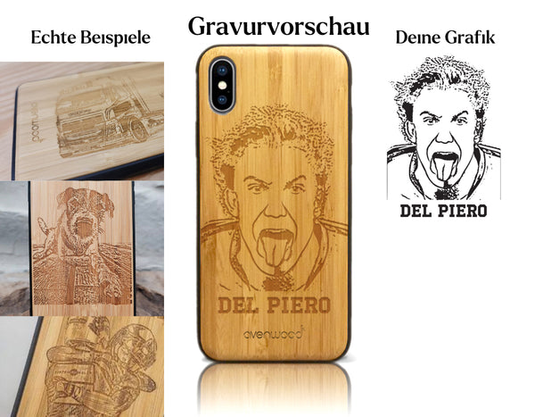INDIVIDUELL iPhone X / XS Bambus-Kunststoff