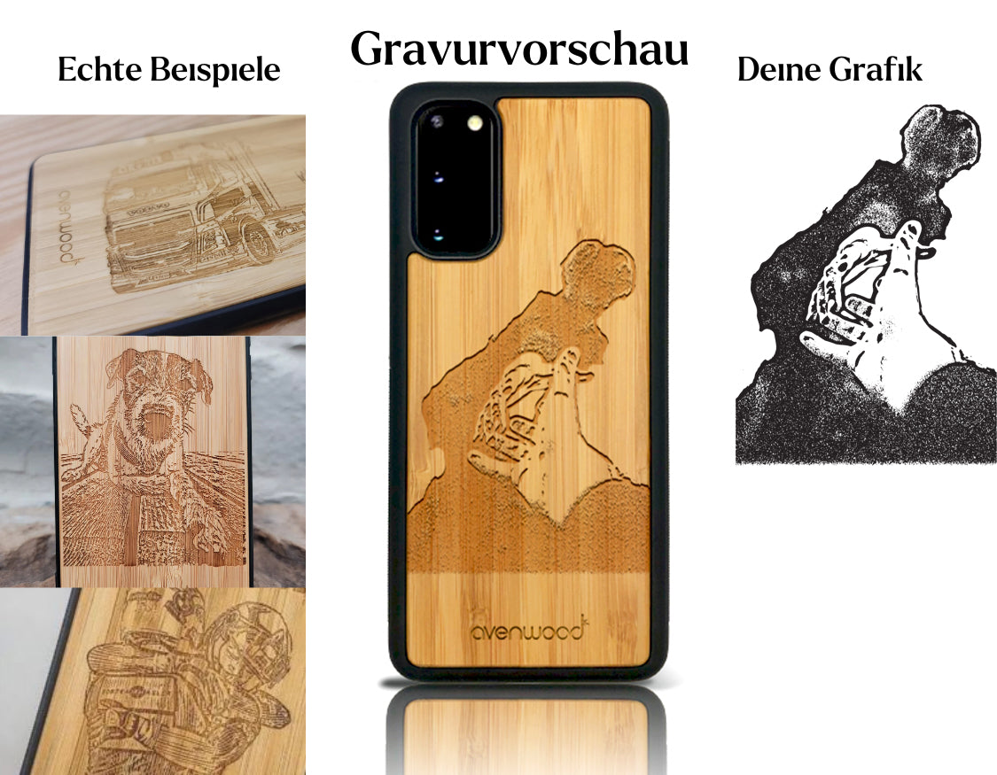 INDIVIDUELL Samsung Galaxy S20 FE Bambus-Kunststoff