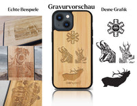 Thumbnail for INDIVIDUEL Manfred Hörting iPhone 14 en plastique bambou