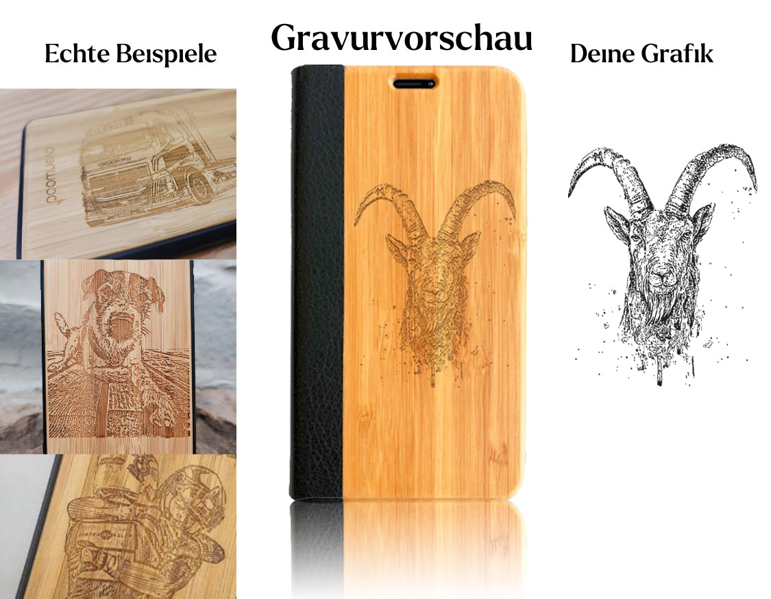 Étui à rabat INDIVIDUEL pour iPhone 12