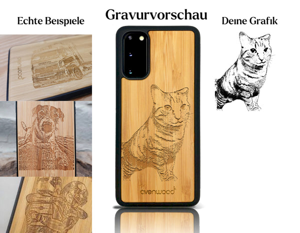 INDIVIDUELL Samsung Galaxy S20 FE Bambus-Kunststoff