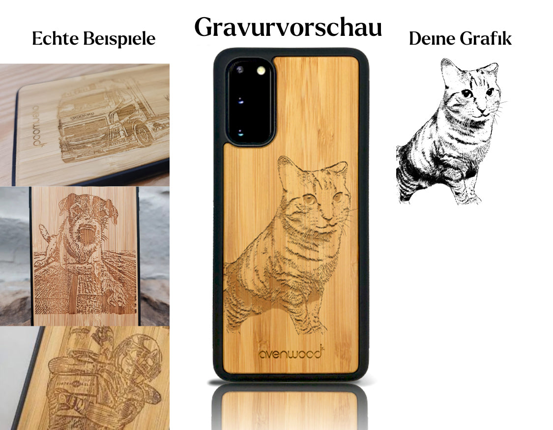 INDIVIDUEL Samsung Galaxy S20 FE bambou plastique