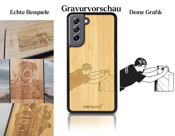 INDIVIDUEL Samsung Galaxy S21 FE 5G plastique bambou