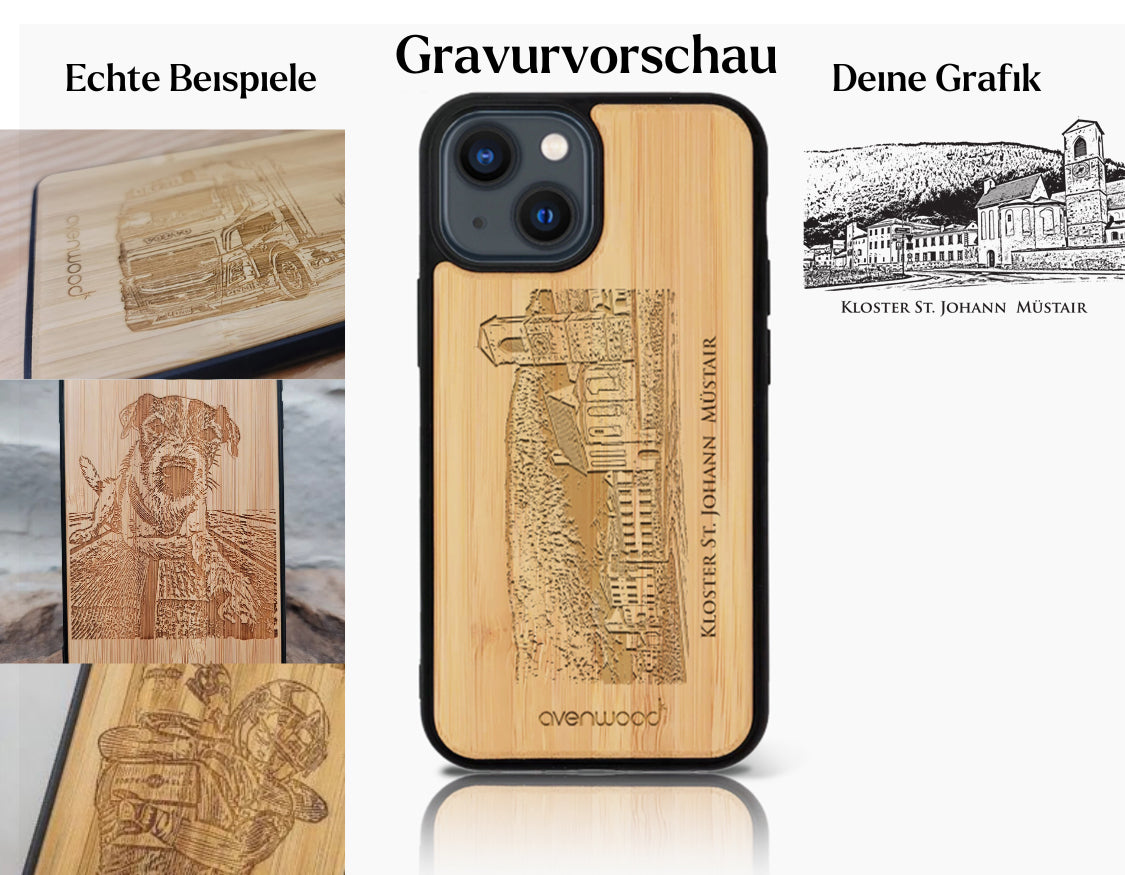 INDIVIDUEL Samsung Galaxy S10 bambou plastique