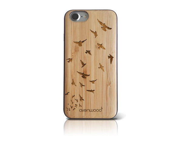 Coque arrière BIRDS iPhone SE 2ème génération