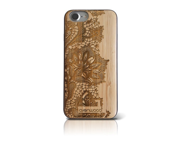 Coque arrière FLEURS pour iPhone SE 2e génération