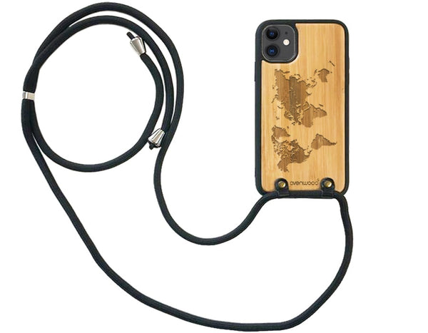 Étui à sangle WORLD pour iPhone 11