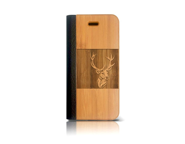 Étui à rabat DEER iPhone SE 1ère génération