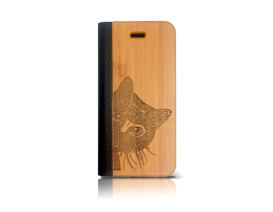 Étui à rabat KITTY pour iPhone SE 1ère génération