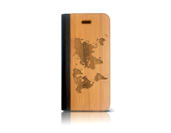 WORLD iPhone 5/5S Flipcase