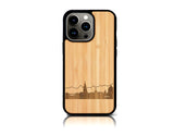 BERN iPhone 13 Pro Holz-Kunststoff Hülle