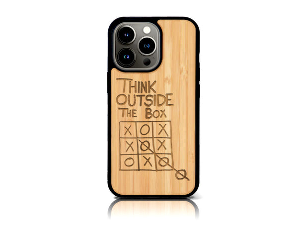 Coque bois-plastique THINKBOX iPhone 13 Pro