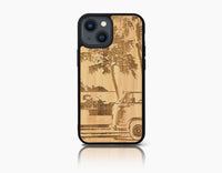 Thumbnail for VWREISEN iPhone 13 Mini Holz-Kunststoff Hülle