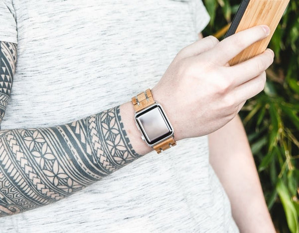 iWatch Strap Bambus