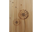 Coque bois-plastique iPhone 13 Mini DANDELION SWAROVSKI