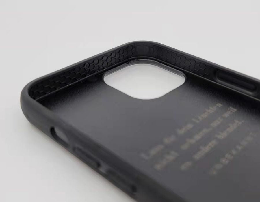 UNICORN SWAROVSKI iPhone 13 Mini Holz-Kunststoff Hülle
