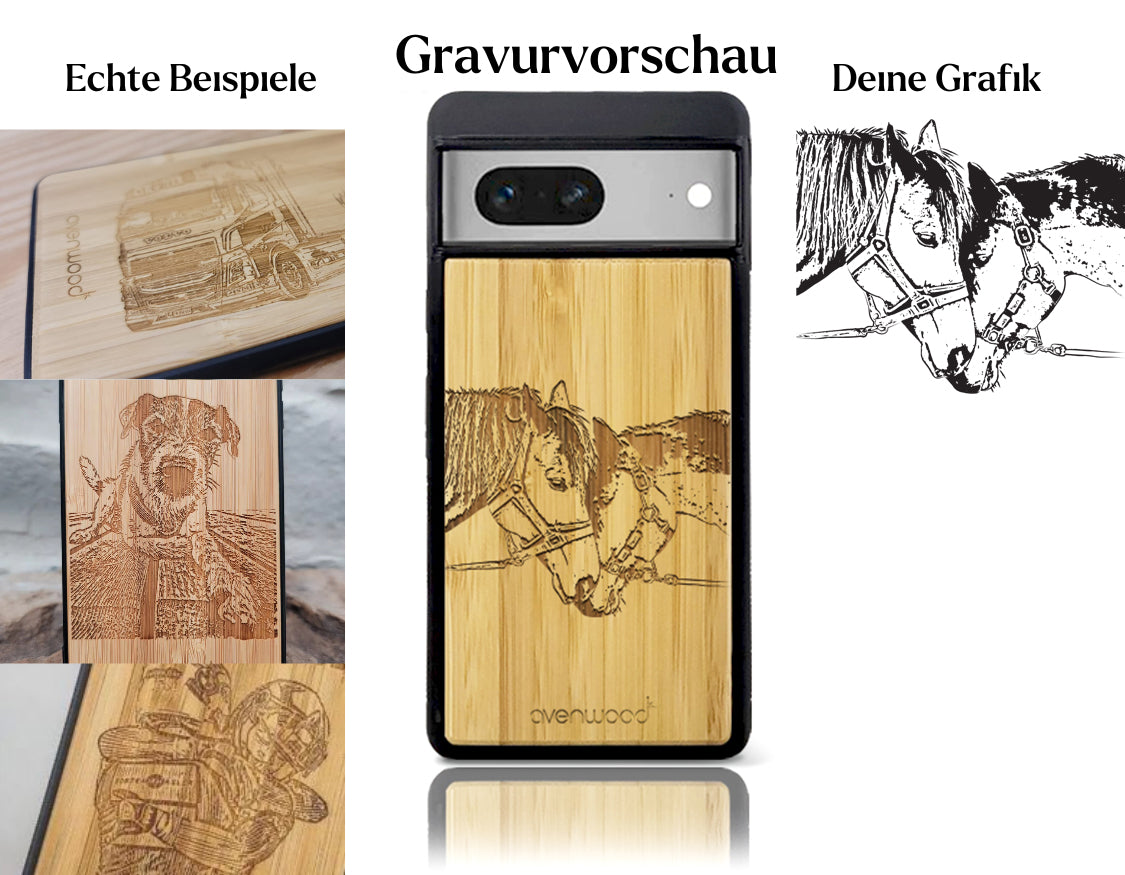 INDIVIDUELL Pixel 7 ProBambus-Kunststoff